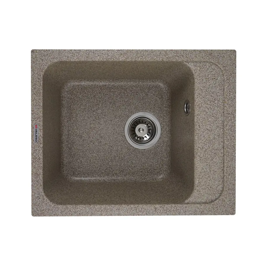 Гранитная мойка для кухни VALESO 4050 KORRADO матовая Карамель
