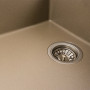 Гранитная мойка для кухни VALESO 8650 DIAMOND матовый Титан