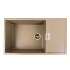 Гранітна мийка для кухні VALESO DIAMOND 8650 матова Титан