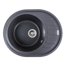 Гранитная мойка для кухни VALESO SOUL 6250 матовая Морион