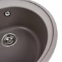 Гранитная мойка для кухни VALESO 510 LUNA матовая Дюна