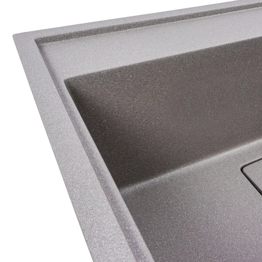 Гранітна мийка VALESO SHERLIT 6050 матова Сірий мусон