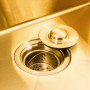 Мойка PVD Gold DECOR Valeso Handmade 60*50