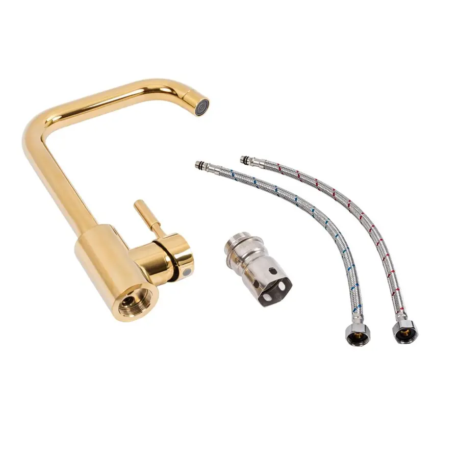 Кухонный смеситель Valeso NES-LL6 (PVD золото)