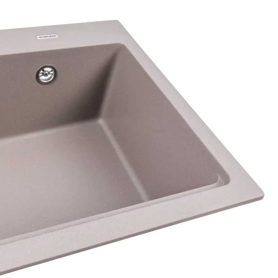 Гранитная мойка для кухни VALESO NIKA 7545 матовая Дюна