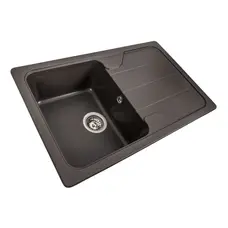 Гранитная мойка для кухни VALESO VERONA 7850 матовая Темная Скала