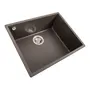 Гранітна мийка для кухні VALESO OASIS 5444 матова Темна скеля