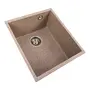 Гранитная мойка для кухни VALESO ROXY 3744 матовая Карамель