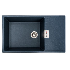 Гранитная мойка для кухни VALESO 8650 DIAMOND матовая (антрацит)