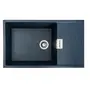 Гранитная мойка для кухни VALESO 8650 DIAMOND матовая (антрацит)