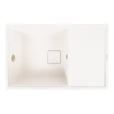 Гранітна мийка VALESO GALANS 7850 матова Білосніжна