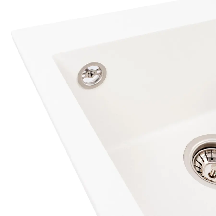 Гранітна мийка VALESO GALAX 5050 матова Білосніжна