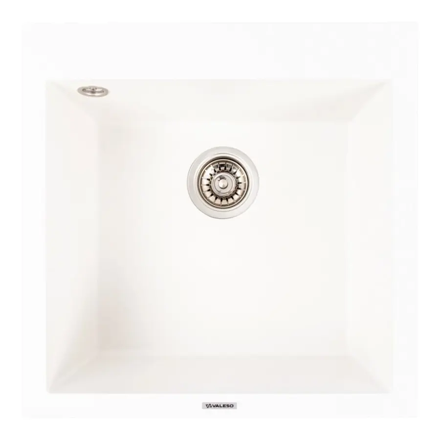 Гранітна мийка VALESO GALAX 5050 матова Білосніжна