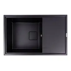 Гранітна мийка VALESO GALANS 7850 матова Чорна