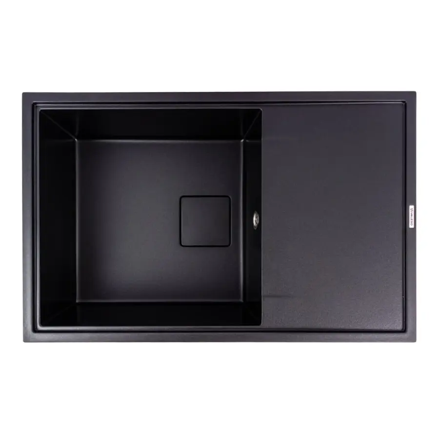 Гранітна мийка VALESO GALANS 7850 матова Чорна