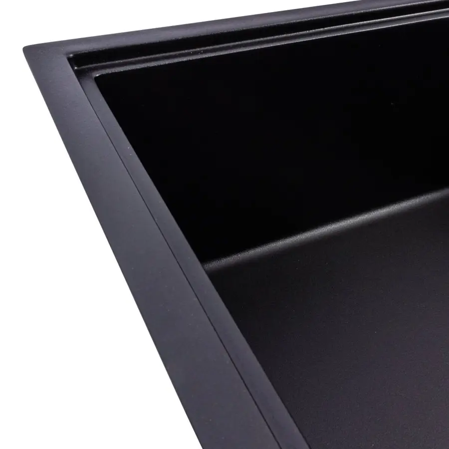 Гранітна мийка VALESO GALANS 7850 матова Чорна