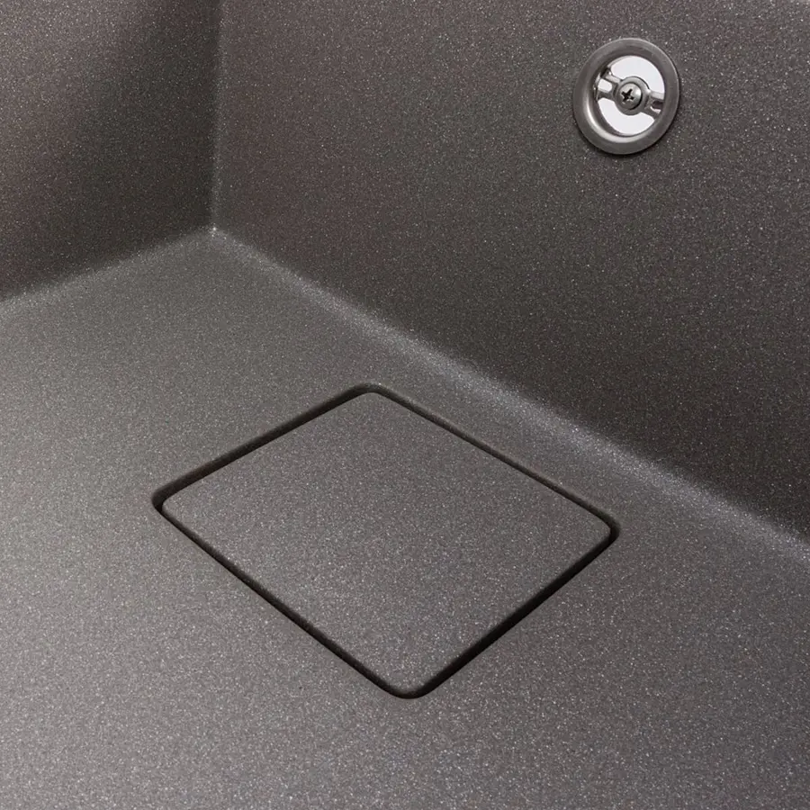 Гранітна мийка VALESO GALANS 7850 матова Сірий мусон