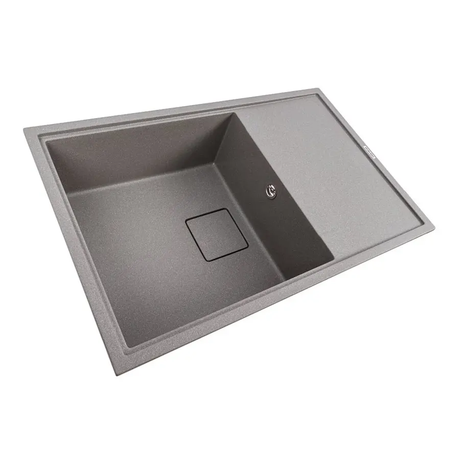 Гранітна мийка VALESO GALANS 7850 матова Сірий мусон