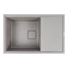 Гранітна мийка VALESO GALANS 7850 матова Сірий мусон