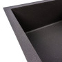 Гранитная мойка для кухни VALESO CALYPSO 7950 матовая Морион