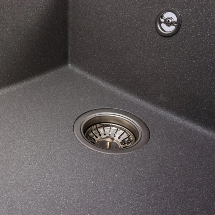 Гранитная мойка для кухни VALESO CALYPSO 7950 Серый Мусон