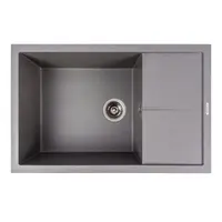 Гранітна мийка VALESO CALYPSO 7950 матова Сірий мусон