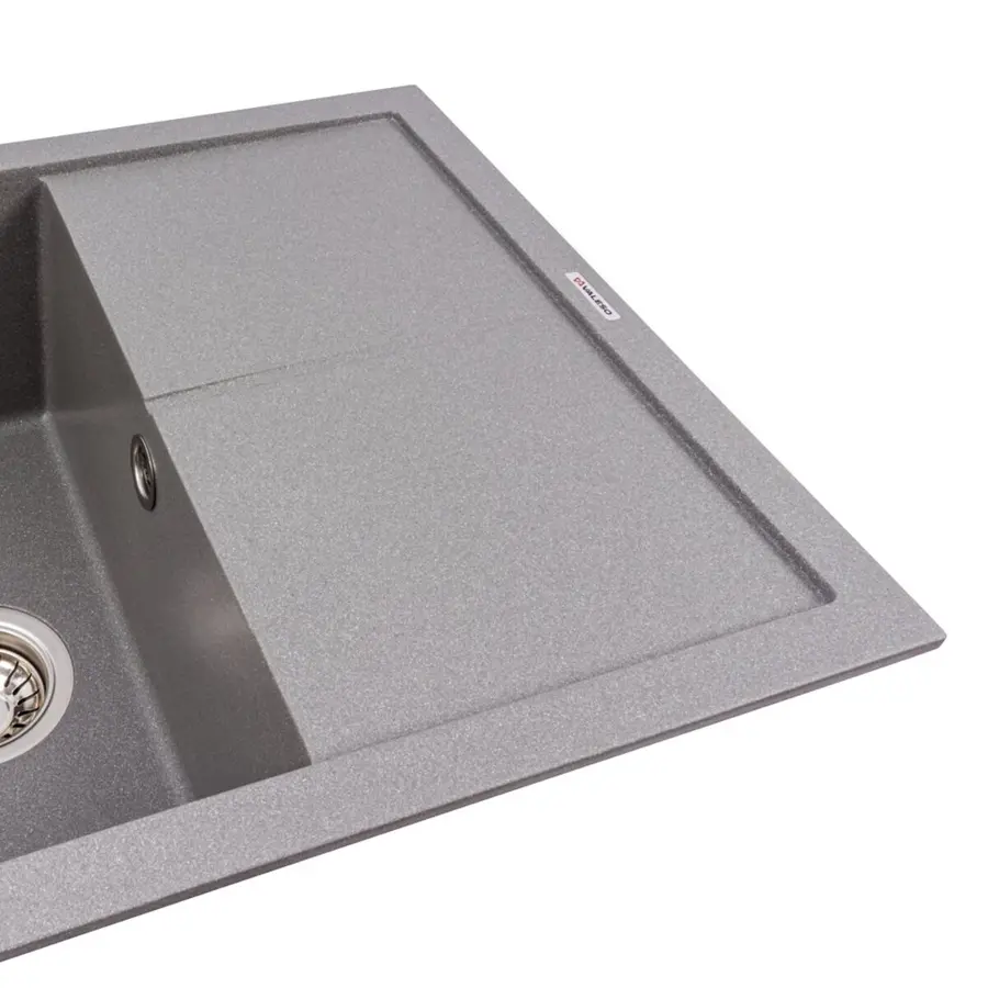 Гранитная мойка для кухни VALESO CALYPSO 7950 Серый Мусон