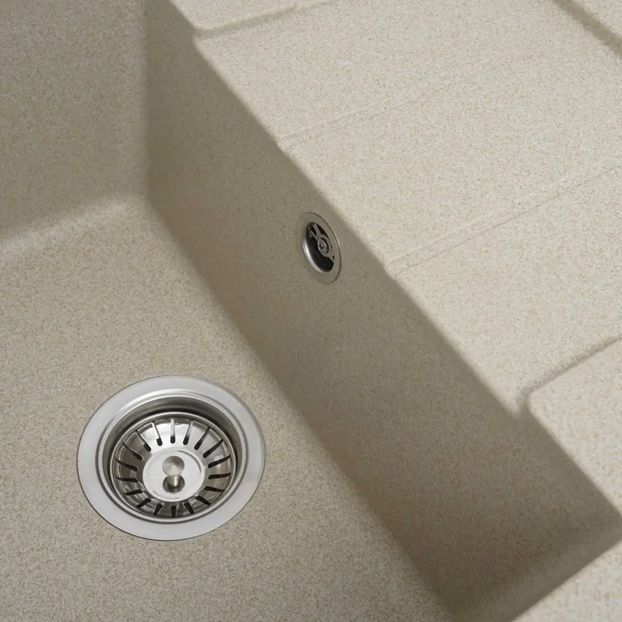 Гранітна мийка для кухні Platinum 6550 INTENSO матова Сафарі