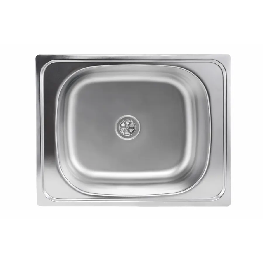 Кухонна врізна мийка з нержавіючої сталі Platinum САТИН 4050 (0,5/160 мм)