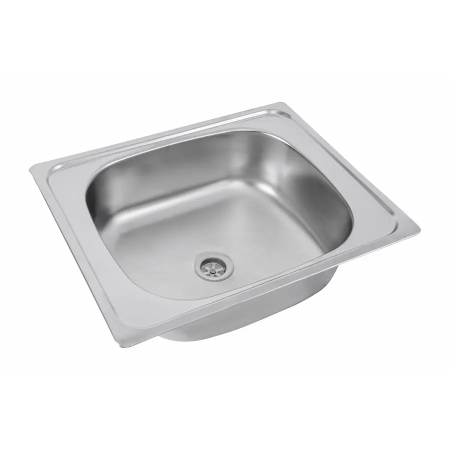 Кухонна врізна мийка з нержавіючої сталі Platinum САТИН 4050 (0,5/160 мм)