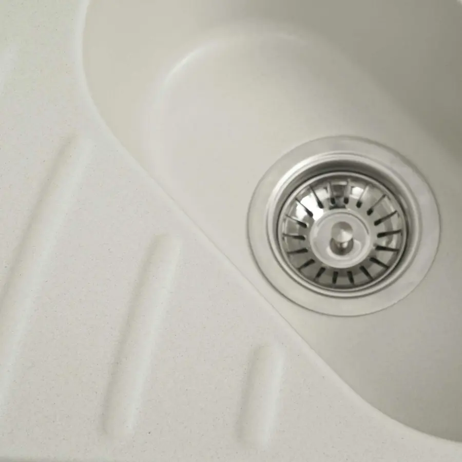 Гранітна мийка для кухні Platinum 9250UW LARGO глянець Біла