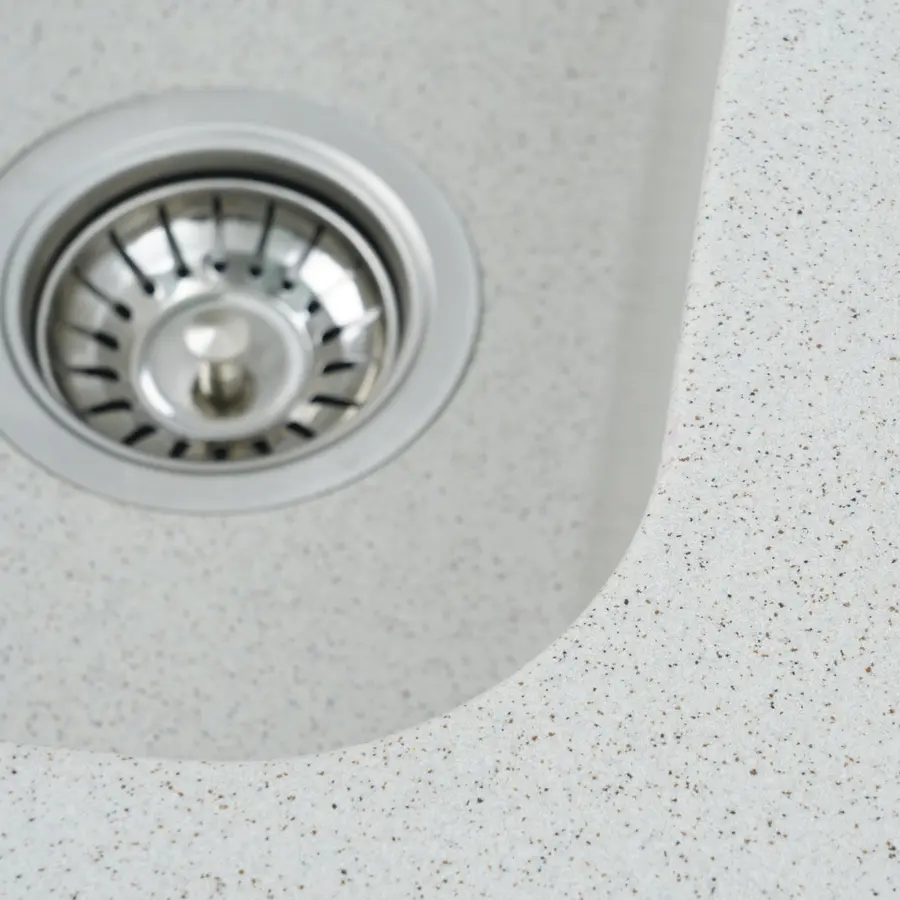 Гранітна мийка для кухні Platinum 7648W TWIN глянець Топаз