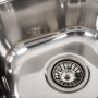 Кухонна мийка з нержавіючої сталі Platinum 4848 ПОЛІРОВКА (0,6/170 мм)