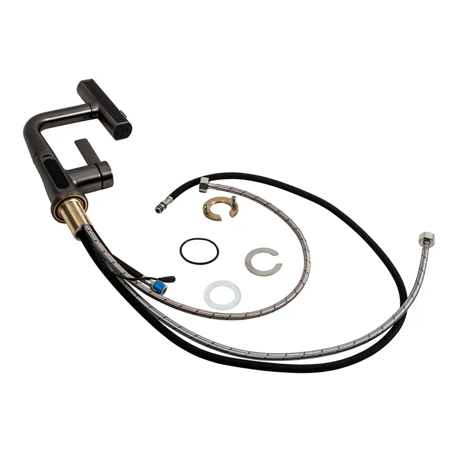 Змішувач для рукомийника з індикатором A239 Platinum