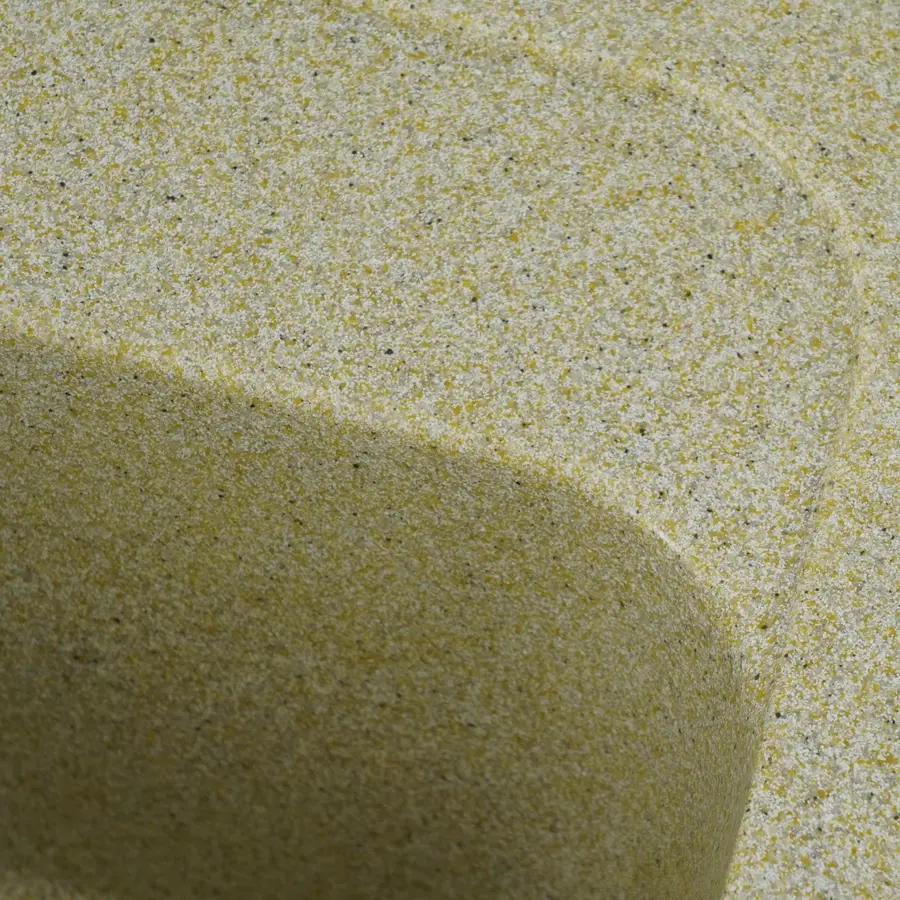 Гранітна мийка для кухні Platinum 4050 RUBY глянець Беж