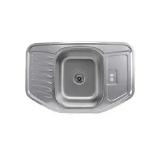 Кухонна мийка з нержавіючої сталі Platinum САТИН 7851 (0,8/180 мм)