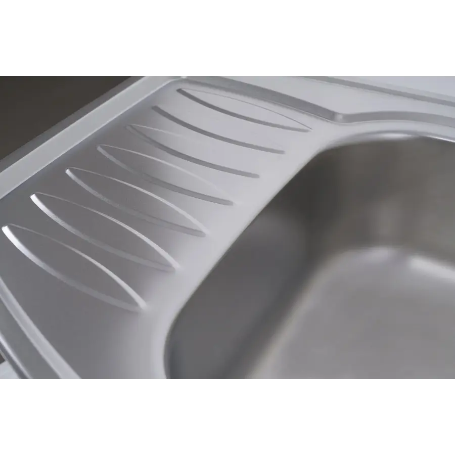 Кухонна мийка з нержавіючої сталі Platinum САТИН 7851 (0,8/180 мм)