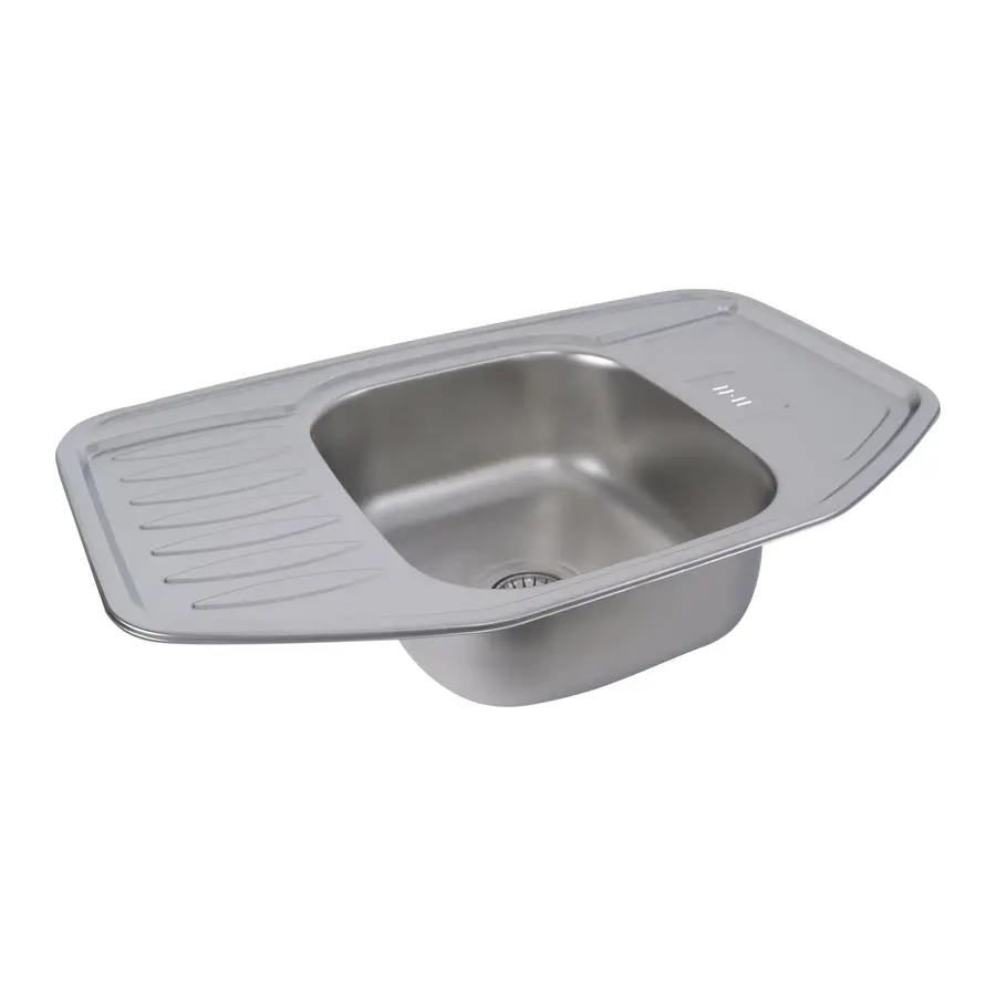 Кухонна мийка з нержавіючої сталі Platinum САТИН 7851 (0,8/180 мм)