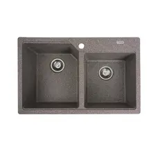 Гранітна мийка для кухні Platinum 7850 HARMONY матова Мікс