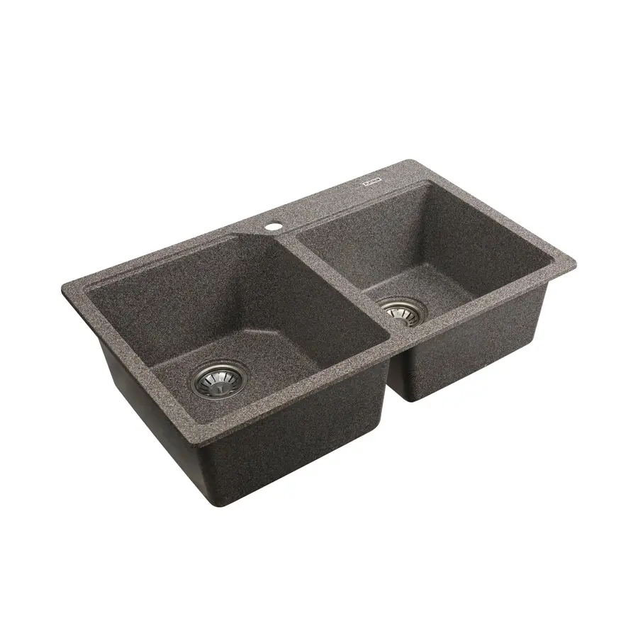 Гранітна мийка для кухні Platinum 7850 HARMONY матова Мікс