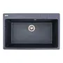 Гранітна мийка для кухні Platinum 7850 Bogema матова (графіт)