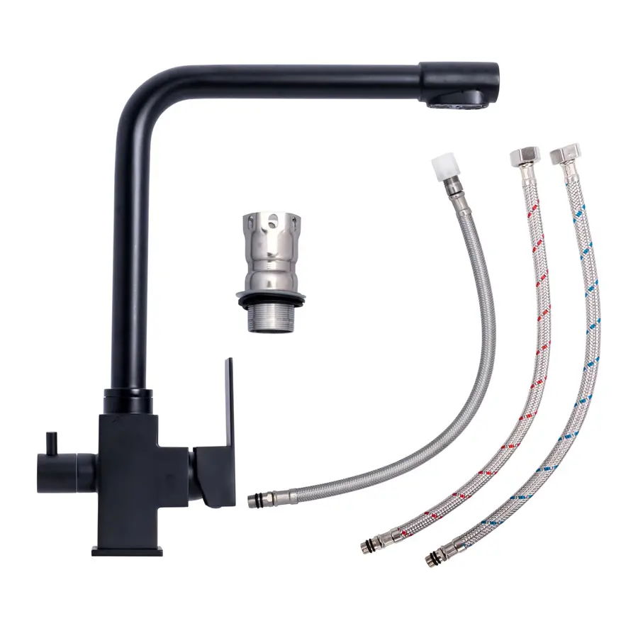 Змішувач під фільтр Platinum KT 0067 (чорний)