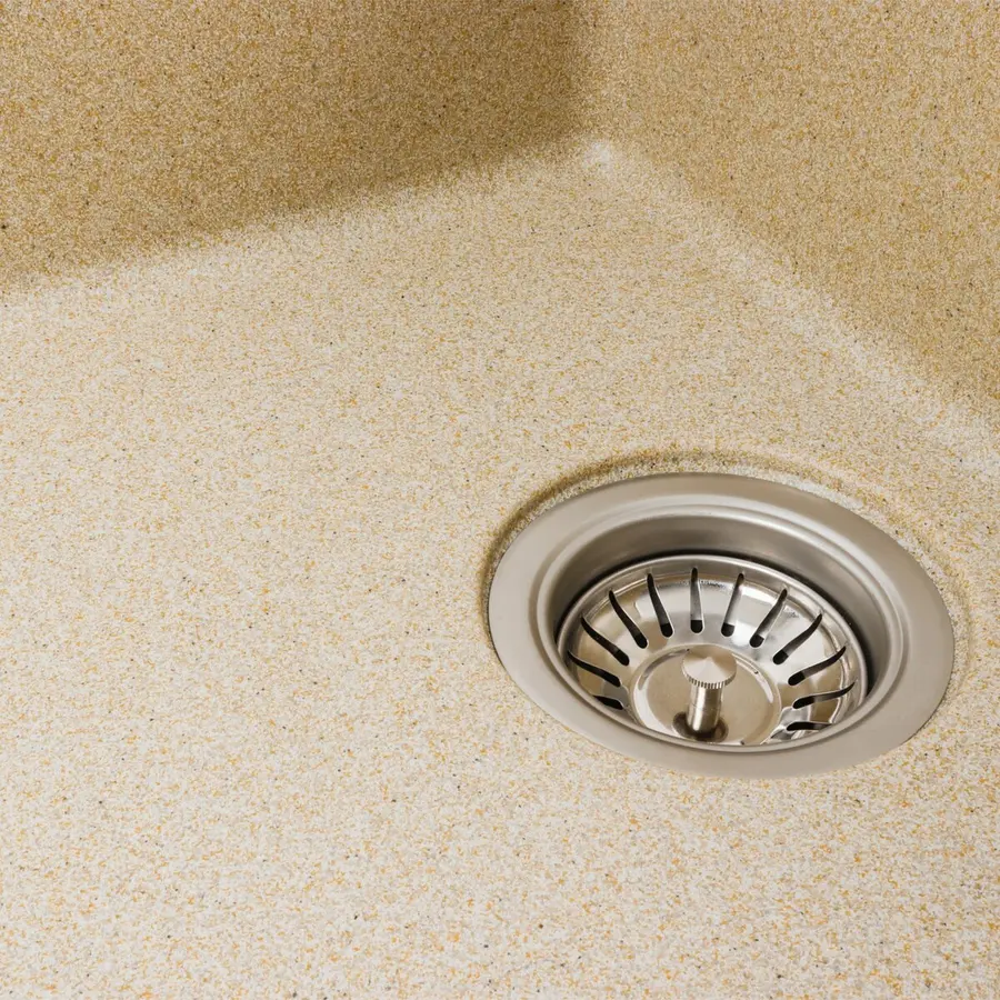 Гранітна мийка для кухні Platinum 7850 ROMA матова (бежевий)
