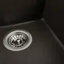 Гранітна мийка для кухні Platinum 4150 SOKIL матова Темна скеля