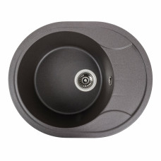 Гранитная мойка для кухни Platinum 5847 ONYX матовый Гренадин