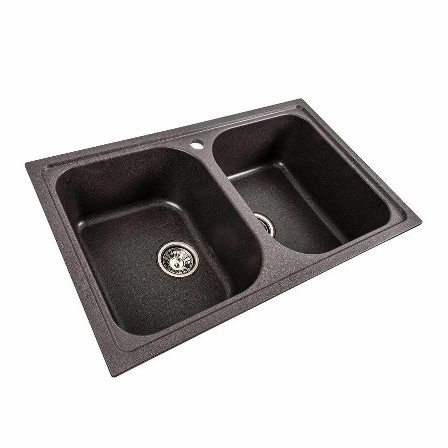 Гранитная мойка для кухни Platinum 7950 Equatoria матовый Гренадин