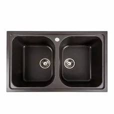 Гранітна мийка для кухні Platinum 7950 Equatoria матовий Гренадін