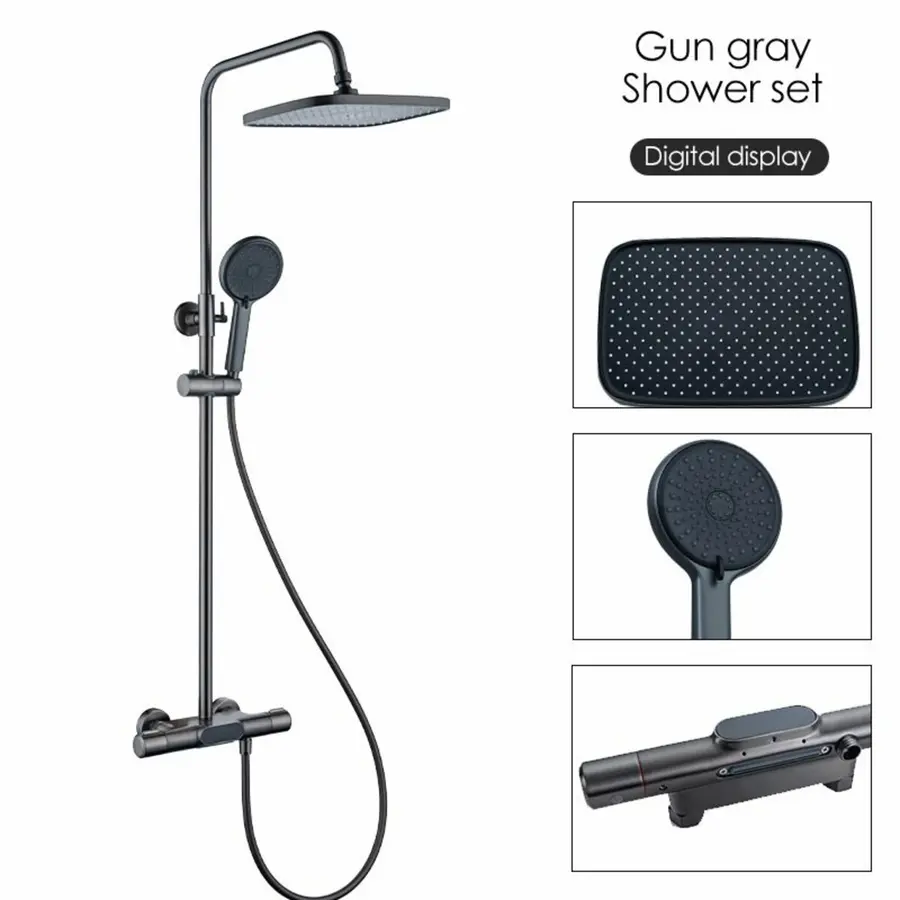 Душова колона з термостатом Platinum NES892