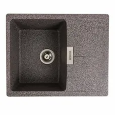 Гранітна мийка для кухні Platinum 6250 ZIRKONE матовий Мікс