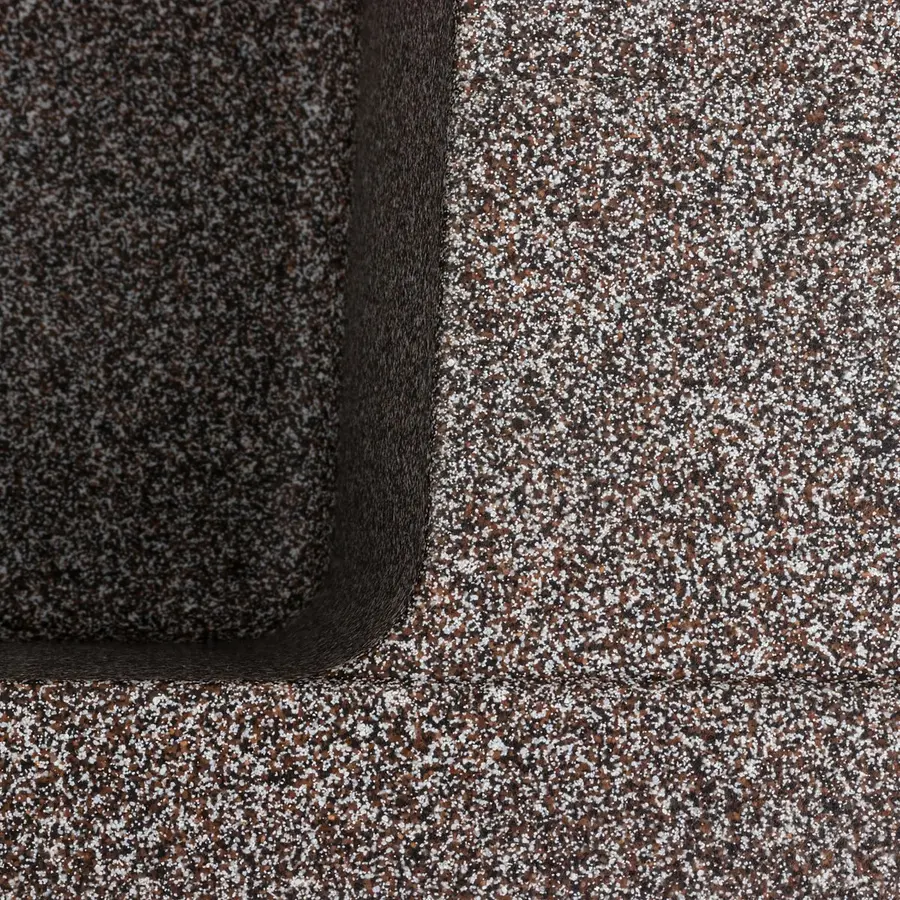 Гранітна мийка для кухні Platinum 6250 ZIRKONE матовий Мікс